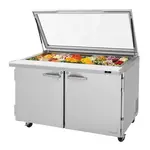 Turbo Air PST-60-24-N-GL Refrigerated Counter, Mega Top Sandwich / Salad Unit