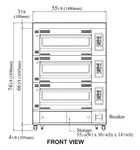 Turbo Air RBDO-23U Oven, Deck-Type, Electric