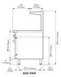 Turbo Air TAR-36G Range, 36" Restaurant, Gas