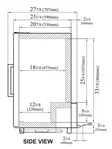 Turbo Air TGM-7SD-N6 Refrigerator, Merchandiser, Countertop