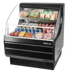 Turbo Air TOM-30LW(B)-N Merchandiser, Open Refrigerated Display