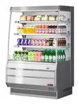 Turbo Air TOM-40MS-N Merchandiser, Open Refrigerated Display