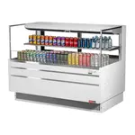 Turbo Air TOM-60L-UFD-W(B)-2S-N Merchandiser, Open Refrigerated Display