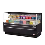 Turbo Air TOM-72L-UF-W(B)-2S-N Merchandiser, Open Refrigerated Display