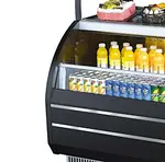 Turbo Air TOM-W-40SB-N Merchandiser, Open Refrigerated Display