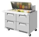 Turbo Air TST-48SD-18-D4-FB-N Refrigerated Counter, Mega Top Sandwich / Salad Unit