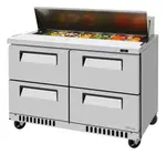 Turbo Air TST-48SD-D4-FB-N Refrigerated Counter, Sandwich / Salad Unit