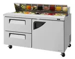 Turbo Air TST-60SD-D2R-N Refrigerated Counter, Sandwich / Salad Unit