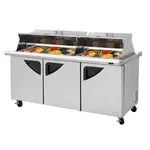 Turbo Air TST-72SD-30-N-DS Refrigerated Counter, Mega Top Sandwich / Salad Un