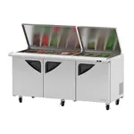 Turbo Air TST-72SD-30-N-FL Refrigerated Counter, Mega Top Sandwich / Salad Un