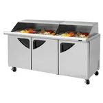 Turbo Air TST-72SD-30-N-SL Refrigerated Counter, Mega Top Sandwich / Salad Un