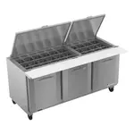 Victory Refrigeration VSP72HC-30B Refrigerated Counter, Mega Top Sandwich / Salad Un