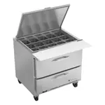 Victory Refrigeration VSPD36HC-15B-2 Refrigerated Counter, Mega Top Sandwich / Salad Un