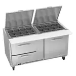 Victory Refrigeration VSPD60HC-24B-2 Refrigerated Counter, Mega Top Sandwich / Salad Un