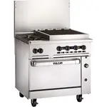 Vulcan 36C-2B24CBP Range, 36" Restaurant, Gas