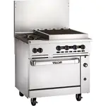 Vulcan 36S-2B24CBP Range, 36" Restaurant, Gas