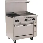 Vulcan 36S-2B24G Range, 36" Restaurant, Gas