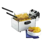 Waring WDF75RC Fryer, Electric, Countertop, Full Pot