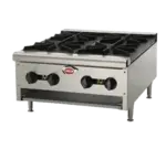 Wells HDHP-2430G Hotplate, Countertop, Gas