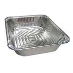 WESTERN PLASTICS Steam Pan, 1/2-Size, Aluminum Foil, Shallow, (100/case) Western Plastics 5112