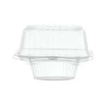 WNA COMET WEST-ACCESS PARTNERS Muffin Container, Single, Clear, Hinged, WNA 2409