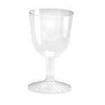 WNA COMET WEST-ACCESS PARTNERS Wine Glass, 5 Oz, Clear, 2-Pc, (25/Pk) WNA COMET WEST SGEBPS5