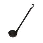 WORLD CUISINE(PADERNO) Ladle, 10", Black, Composite, Paderno World Cuisine 12969-06