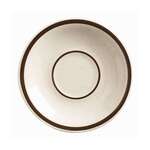 WORLDCRISA (WORLD TABLEWARE) Saucer, 6", Ivory, Desert Sand, Narrow Rim, (36/Case), World Tableware DSD-2